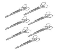SOIMISS 7Pcs Women Scissors Hair Clips Silver Vintage Barrette Hair Accessories for Styling for Weddings Parties Daily Wear