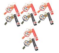 SOIMISS 8pcs Chinese Style Lion Keychain Pendant Unique Backpack Accessory for Car and Bag Decoration for Year Festivities