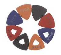 SOIMISS 8pcs Guitar Picks Leather Guitar Picks and Ukulele Cool Design for Folk Music Performance