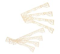 SOIMISS 8pcs Mini House Screen Decorative Sand Table Screen Model Set for Dollhouse and Desktop Display Miniature Hanging Panels for Mini Room Divider and Japanese Style Decor