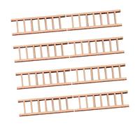 SOIMISS 8pcs Miniature Dollhouse Ladders Small DIY Craft Accessories for Fairy Gardens Zen Table Decorations and Bonsai Scene Building