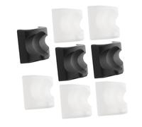 SOIMISS 8pcs Ocarina Stand Black White Resin Display Holder for Ocarinas Musical Instrument Part Home Exhibition
