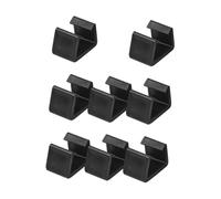SOIMISS 8pcs Outdoor Rattan Furniture Clamps Tight-Fitting Sofa Fixing Clips for Garden Patio Wicker Couch Alignment Wear-Resistant Fasteners