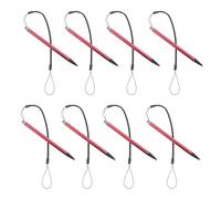 SOIMISS 8pcs Red Stylus Pen for Touch Screens with Universal Device Compatibility and Ergonomic Comfort, Plastic and Aluminum Tube Material, for Museum Kiosk and Retail Checkout Use
