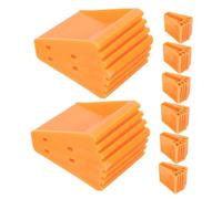 SOIMISS 8pcs Rubber Ladder Feet Pads Large Non Slip Cushion Covers for Step Ladder Legs Durable Floor Protection for Home Repairs Construction Warehouse Enhanced Stability and Safety