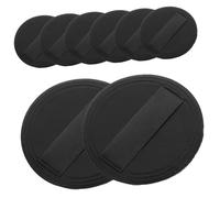 SOIMISS 8pcs Ultra Thin Loose Powder Makeup Puff Soft Velour Cosmetic Tool for Easy Portability for Go Touch Ups Stylish Versatile Design Large Supply for Extended Use