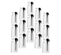 SOIMISS 90pcs Essential Oil Dropper Bottle Mini Glass Oil Bottle Dropper for Perfume Sample Dispenser for DIY Cosmetics Aromatherapy Lab Use