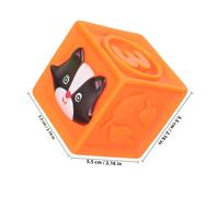 SOIMISS 9pcs Colorful Soft Blocks Set for Years Educational Building Stacking for Early Learning and Hand-eye Coordination Development
