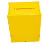 SOIMISS Acrylic Ballot Box with Lock Wall Mountable Voting and Suggestion Box with Slot for Secure Fundraising Raffle Cash Tickets and Gift Envelopes Privacy Design for Fair Elections