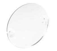 SOIMISS Acrylic Betta Training Mirror with Suction Cup Single-sided Round Fish Tank Accessory Safe Design for Betta Fish Exercise Brighten Your Aquarium Decor