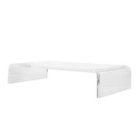 SOIMISS Acrylic Keyboard Riser Cover Protector with Removable Design Saves Desktop Space Versatile Keyboard Case