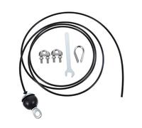 SOIMISS Adjustable Arm Pulley Rope System Professional Fitness Training Tool for Triceps Biceps Back Shoulder Exercises High Strength Steel Cable Slip Design