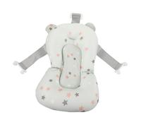 SOIMISS Adjustable Bath Support Net Floating Bathing Bed Newborn Sling Cushion Breathable Skin Friendly Mat with Cute Pattern for Easy Cleaning and Storage