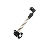 SOIMISS Adjustable Extendable Umbrella Holder Clamp for Bike Stroller Wheelchair Scooter Angle Rotatable Parasol Attachment Stand for Outdoor Sun Rain Protection