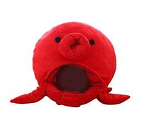 SOIMISS Adjustable Red Octopus Headwear Funny Cosplay Hat Cartoon Cap Stuffed Toy Photo Props