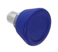 SOIMISS Adjustable Rubber Roller Skate Toe Stop with 5/8-inch Bolt Blue Skate Brake Plug Inline Skating Toe Guard Replacement and Recreational Skating