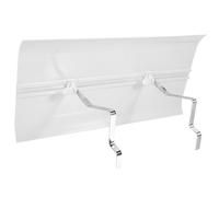 SOIMISS Air Conditioner Deflector Ceiling Vent Grille Transparent Baffle for Improved Airflow Easy to Install Durable and Versatile Air Conditioning for Home and Office Use