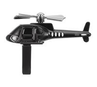 SOIMISS Air Freshener Rotary Helicopter Vehicle Aromatherapy Air Diffuser Alloy Black Dashboard Ornament for Car Air Outlet