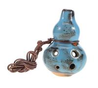 SOIMISS Alto C Ocarina 6 Hole Ceramic Flute with Lanyard Music Score and Protective Bag for Beginners and Music Lovers for Outdoor Activities and Storytelling