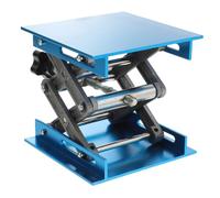SOIMISS Aluminium Lift Table Stand Height Adjustable Simple Reliable Metal Lifting Platform Easy to Install for Industrial Use
