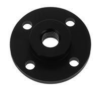 SOIMISS Aluminum Alloy Microphone Wall Mount Flange Mount Holder for Desktop and Wall Installation Easy Setup Mic Stand Bracket Compatible with Various Microphones