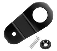 SOIMISS Aluminum Radiator Mounting Bracket Radiator Stay Mount Bracket Black Sl inish Built to Last Support Multiple Sizes for Car Engine Bay