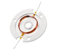 SOIMISS Aluminum Tweeter Speaker 25mm Core 300w 4 Ohm High Frequency Audio Tweeter Horn for Music Speaker Parts with High Rigidity and Minimizing Distortion, for Ceiling Installations