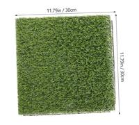SOIMISS Artificial Grass Turf Mat Simulation Green Lawn Pad for Garden Balcony Villa Decor UV Resistant Lifelike Synthetic Turf Mat for Outdoor Patio and Indoor Use