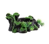 SOIMISS Artificial Tree Root Reptile Shelter House Hollow Fish Escape Cave Ornament for Aquarium Landscaping Durable for Fish Hiding and Play Spaces