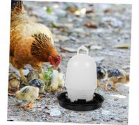 SOIMISS Automatic Chicken Water Feeder Poultry Watering System Chicken Duck Goose with Clip Design for Efficient Drinking for Backyard Poultry Care