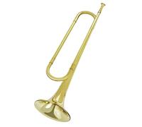 SOIMISS B Flat Student Trumpet for Teens Brass Musical Instrument with Comfortable Play Precision Crafted for Classical Jazz Pop Music Performance