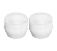 SOIMISS Baby Puff One Handed Operation with Handle 2 Sets Soft Fluff Material Holds Loose Talcum for Infant and Toddler after Use