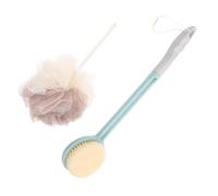 SOIMISS Back Scrubber Brush with Long Handle Body Bathing Tool for Deep Cleaning and Exfoliation Durable Design with Lanyard for Easy Drying for Shower and Skin Massage Lake