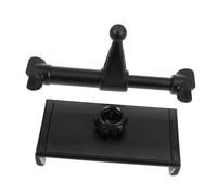 SOIMISS Back Tablet Phone Holder Stand Adjustable Black Rear Phone Bracket for Backseat Entertainment Strong Stability and Easy Installation Compatible with Tablets and Smartphones