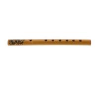 SOIMISS Bamboo Flute 6-Hole Chinese Traditional Student Clarinet Portable Wind Instrument for Practice and Performance