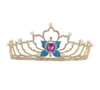 SOIMISS Banquet Crown Headband Wedding Bridesmaid Exaggerated Retro Style Formal Celebration Headpiece for Women's Tea Party Events