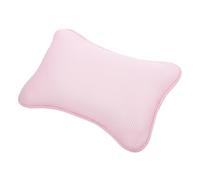 SOIMISS Bath Pillow Bone Shape Mesh Structure Polyester Fiber Soft Head Support with Two Suction Cups for Bathtub Spa