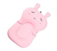 SOIMISS Bathtub Mat Floating Bathing Cushion Soft Bath Pad for Newborns Princess Pink Non-slip Support Cushion for Safe and Comfortable Bath