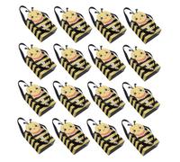 SOIMISS Bee Party Goodie Bags 20Pcs Paper Pouches for Bath and Birthday Celebration