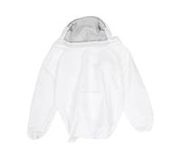 SOIMISS Beekeeping Veil Clothes White Breathable Body Protective Outfit for Men Women Beekeeper Suit Full Protection with Air Permeable Essential Beekeeping Supply
