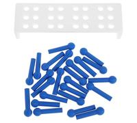 SOIMISS Beginner Braille Board Plastic Stylus Cell Row Practice Fingerboard Portable Writing Tool Kit Educational Use for Blind Students