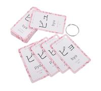 SOIMISS Beginner Japanese Flashcards for Portable Hiragana Katakana Learning Cards Friendly Phonics Educational Tool for Vocabulary Building and Self Study