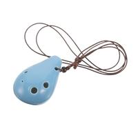 SOIMISS Beginner Ocarina Instrument Alto Ceramic Musical Flute for Students Portable Wind Instrument with Precise Tuning and Bright Melodious Sound for Practice and Performance