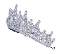 SOIMISS Birthday Women Rhinestone Crown Headband for Weddings Parties and Special Occasions Elegant Hair Decor for Brides Bridesmaids and Bachelorette