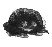 SOIMISS Black Hair Bun Net Long-lasting Use Hairnet Ballet Hair Accessories for Teens Elegant Design and Fit Bun Cover for Dance and Events