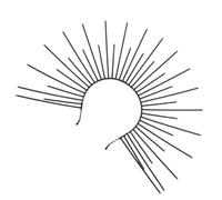 SOIMISS Black Sunburst Spike Crown Headband and Unique Stylish Design Versatile Plastic Hair Accessory with Comfortable Material for Halloween and Themed Events