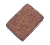 SOIMISS Black Walnut Medal Storage Box with Soft Protective Lining Secure Display Stand for Military Medals and Lapel Pins Stylish Jewelry Showcase for Award Ceremonies and Collectors