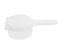 SOIMISS Blueberry Washing Container with Ergonomic Handle and Lid, Pp Drainer Basket for Fruit Cleaning, Suitable for Kitchen Use, Sl xterior Fruit Basket for Efficient Draining