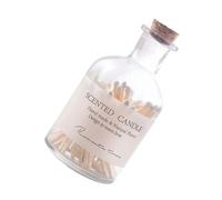 SOIMISS Bottled Matches in Glass Jar Matchsticks for Aroma Candles Wedding Couple Matches Container Storage Jar