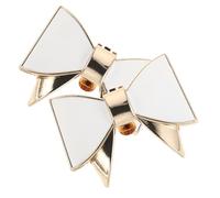 SOIMISS Bowknot Butterfly Shoe Clips for Women - Removable Metal Non-Marking Clips - Great for Weddings Race Days Office Parties Flats Sandals